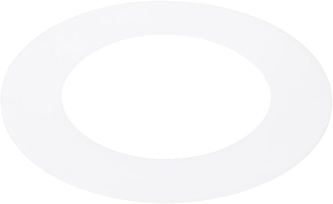 PATIKIL 3" ID 4.7" OD Plastic Trim Ring, Ceiling Light Goof Rings Matte by PATIKIL