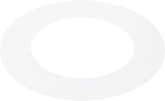 PATIKIL 3" ID 4.7" OD Plastic Trim Ring, Ceiling Light Goof Rings Matte by PATIKIL