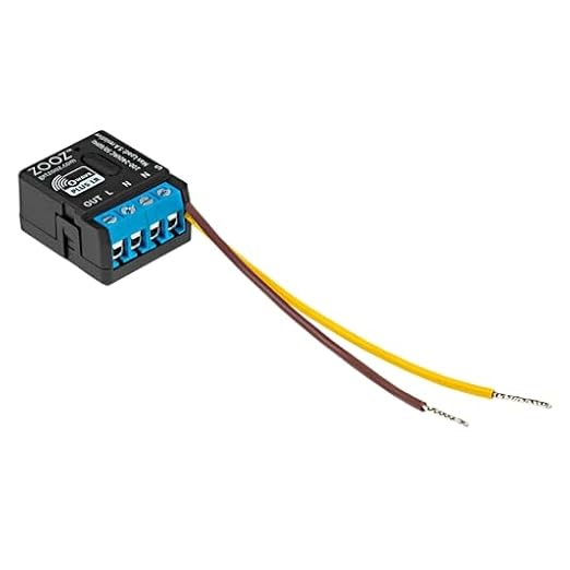 Zooz Z-Wave Long Range Smart Lighting XS Relay ZEN57 800LR | Z-Wave Hub Required by ZOOZ