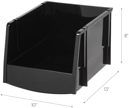 IRIS USA 6-Pack, Extra Large Stackable Storage Bins - Image 4