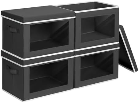 Homsorout Storage Bins with Lids by Homsorout