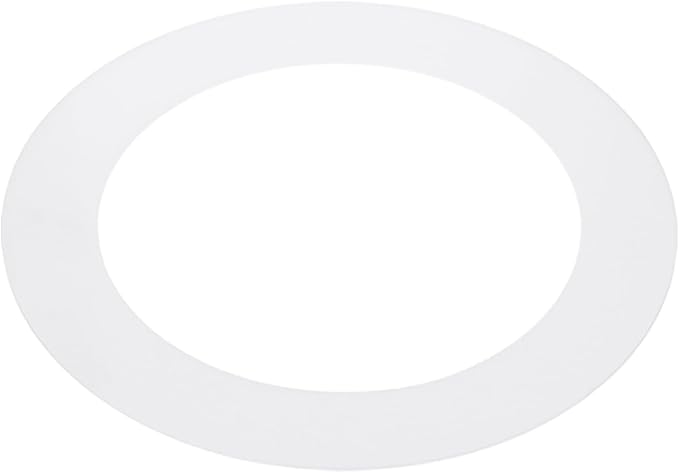 PATIKIL 5.9" ID 8.1" OD Plastic Trim Ring, Ceiling Light Goof Rings Matte by PATIKIL