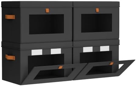 Homsorout Small Closet Storage Bins by Homsorout