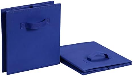 Amazon Basics Collapsible Fabric Storage Bins, Cube Organizer - Image 3