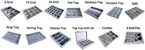Gray Velvet Stackable Organizer Premium Quality Stackable Tray - Image 7