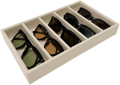 AgentMoon Velvet Eyeglasses Organizer Jewelry Tray, 11.8 oz by AgentMoon