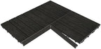 NewTechWood 1 in. x 1 ft. Quick Deck Composite Deck Tile Inside Corner Trim - Image 2