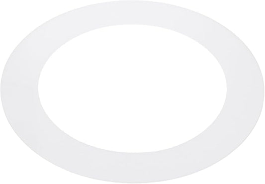 PATIKIL 4.5" ID 6.3" OD Plastic Trim Ring, Ceiling Light Goof Rings Matte by PATIKIL