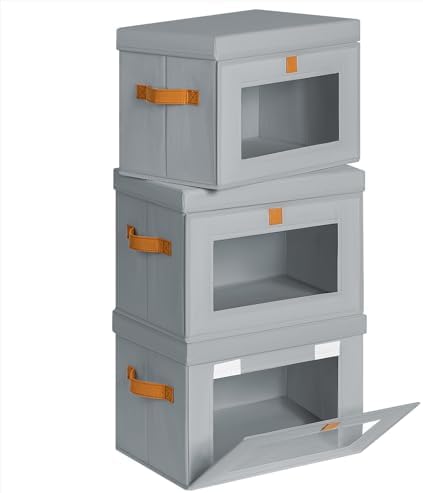 Homsorout Medium Fabric Storage bins by Homsorout