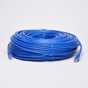 200ft Blue RJ45 CAT6 Ethernet LAN Network Internet Computer Solid Wire 23 AWG by UbiGear%C2%AE