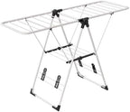 Maomo Foldable Clothes Drying Rack, Double-Sided Gullwing Laundry Drying Stand - Image 2