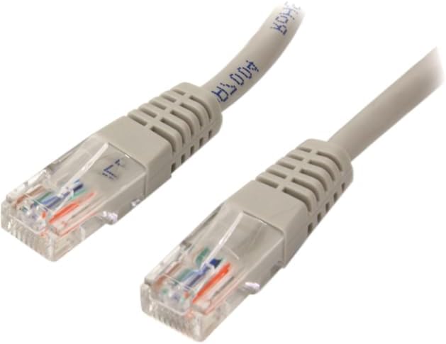 StarTech.com M45PATCH7GR Cat5e Ethernet Cable - 7 ft - Gray - Patch Cable - - Image 3