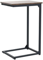 AMHANCIBLE C Shaped End Table Set of 2, Couch Side Table that Slide Under - Image 5