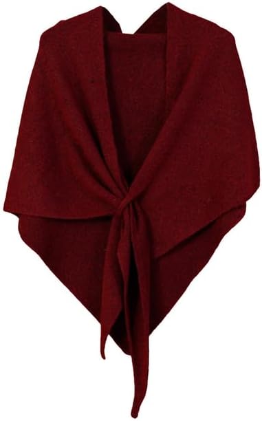 Shawls Wraps Women Triangle Sweater Scarf Warm Wool Blend Pashmina Cape Cold by Obosoyo