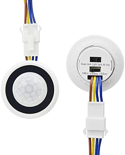 Mini Motion Sensor Light Switch 110-220V PIR Sensor Smart Detection Time Delay - Image 2