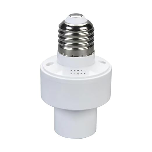 Motion Activated Light Sockets, Motion Sensor Light Socket Smart Screw in Light by Zyntrytong