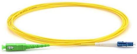 10M / 30ft SC/APC to LC Fiber Optic Patch Cable - Image 5