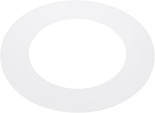 PATIKIL 5" ID 7.5" OD Plastic Trim Ring, Ceiling Light Goof Rings Matte by PATIKIL