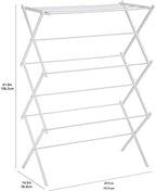 Amazon Basics Foldable Portable Clothes Drying Rack - Image 4