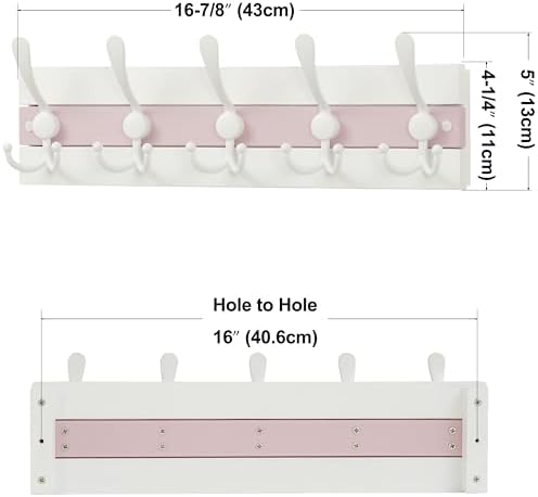 SKOLOO Coastal Wall Mounted Coat Rack - Image 6