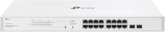 TP-Link Festa FS318GP 18 Port Gigabit Smart Managed PoE Switch 16 PoE+ Port by TP-Link