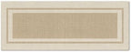 Artoid Mode Beige Absorbent Rectangle Non-Skid Doormat, Home Mats Non Slip by ArtoidMode