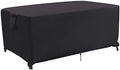 Patio Furniture Set Cover for 64 Inch Rectangle Outdoor Dining Table by Jungdaoutdoorfurniturecover