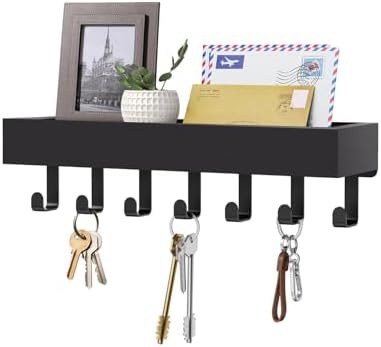 Key Holder Wall Mount Magnetic Adhesive, Key Hooks Rack by Unknown