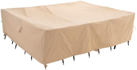 WJ-X3 Large Rectangular Outdoor Table Cover, Waterproof by WJ-X3
