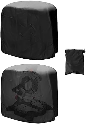 QWORK Dustproof Miter Saw Cover, 2 Pack Waterproof Covers, 210D Oxford Cloth by QWORK