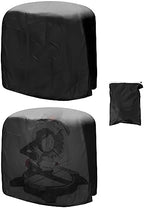 QWORK Dustproof Miter Saw Cover, 2 Pack Waterproof Covers, 210D Oxford Cloth by QWORK