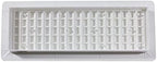 Decor Grates PL412-WH Lattice Floor Register, 4x12 Inches - Image 6