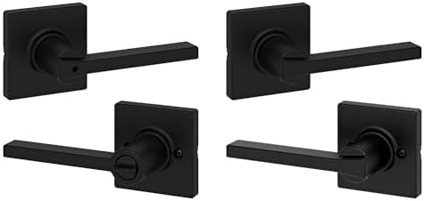 Kwikset Casey Hallway Passage and Bed/Bath Privacy Door Handle 2 Pack, 1 Pack by Kwikset