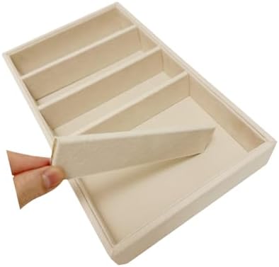 AgentMoon Velvet Eyeglasses Organizer Jewelry Tray, 11.8 oz - Image 3