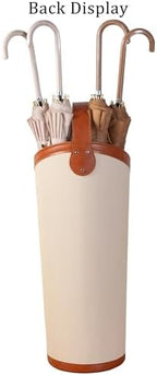 Artificial Leather Tall Umbrella Holer Rack Entryway Indoor - Image 4