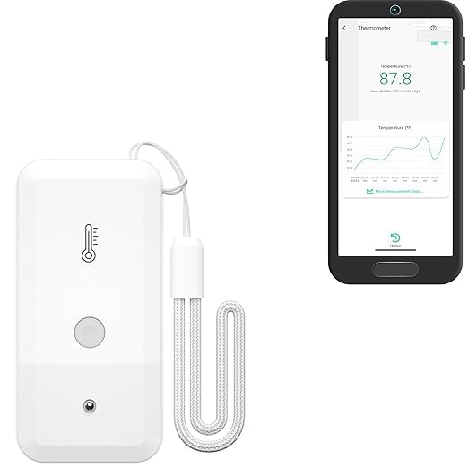 YoLink Smart Wireless Thermometer, Wide Temp Range by YoLink