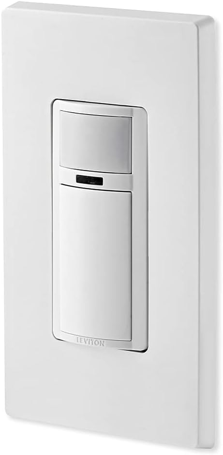 Leviton Decora Vacancy Motion Sensor In-Wall Switch, Single Pole - Image 2