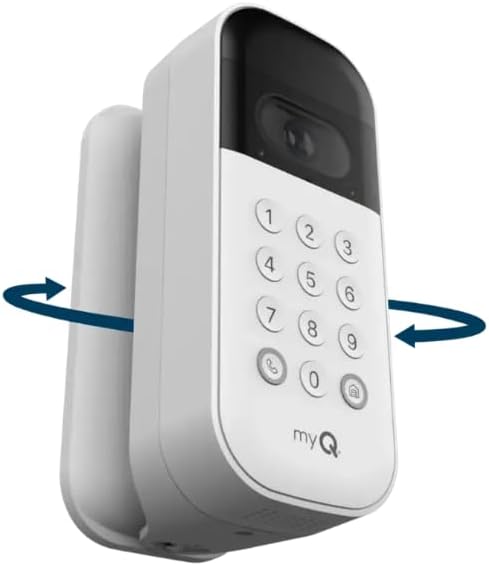 Swivel Mount for myQ Smart Garage Video Keypad – Adjustable 100-degrees of - Image 4