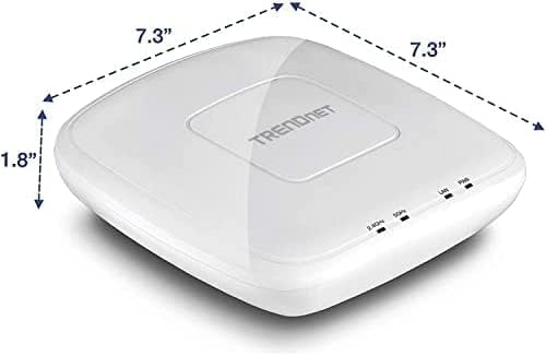 TRENDnet AC1750 Dual Band PoE Access Point, TEW-825DAP, 1300Mbps WiFi-AC+ - Image 11