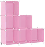 AWTATOS Cube Storage Organizer, Closet Organizers, 6 Cube Shelf by AWTATOS
