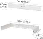 JOOM Wall Mounted Clothes Drying Rack, 31.5 Inch Foldable Rack - Image 3