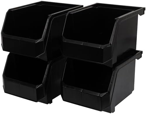 ReadySpace Medium-Tall Stackable Plastic Storage Bins by Akro-Mils