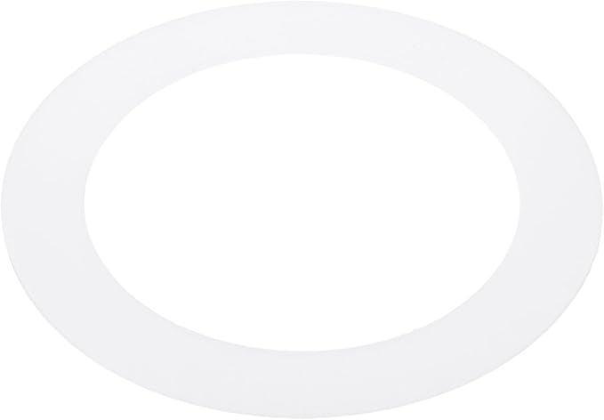 PATIKIL 3.6" ID 5" OD Plastic Trim Ring, Ceiling Light Goof Rings Matte by PATIKIL