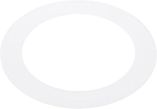 PATIKIL 3.6" ID 5" OD Plastic Trim Ring, Ceiling Light Goof Rings Matte by PATIKIL
