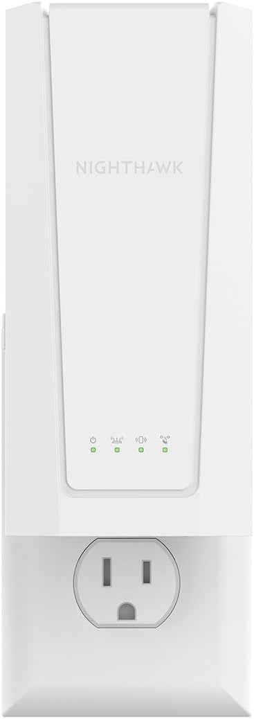 NETGEAR WiFi 7 Range Extender – BE4500 Dual-Band Wireless Signal Booster & by NETGEAR