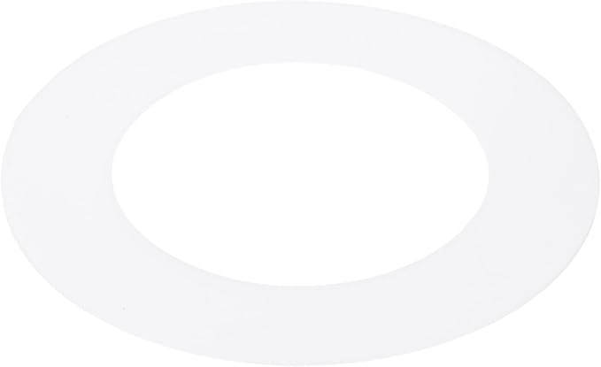 PATIKIL 2.8" ID 4.5" OD Plastic Trim Ring, Ceiling Light Goof Rings Matte by PATIKIL