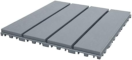 36pcs 12'' x 12'' Balcony Tiles Interlocking Patio Deck Tiles Outdoor Indoor - Image 6
