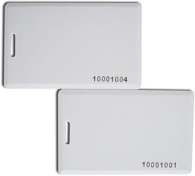 10 pcs 26 Bit Proximity Clamshell Prox Swipe Cards Compatable - Image 3
