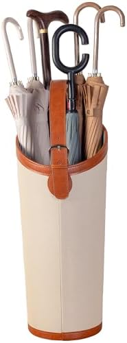 Artificial Leather Tall Umbrella Holer Rack Entryway Indoor by ELPMD