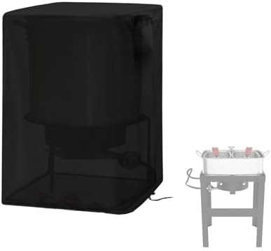Deep Fryer Cover for Nexgrill 18Qt Aluminum Fish Fryer 17x25x14in by Aidetech